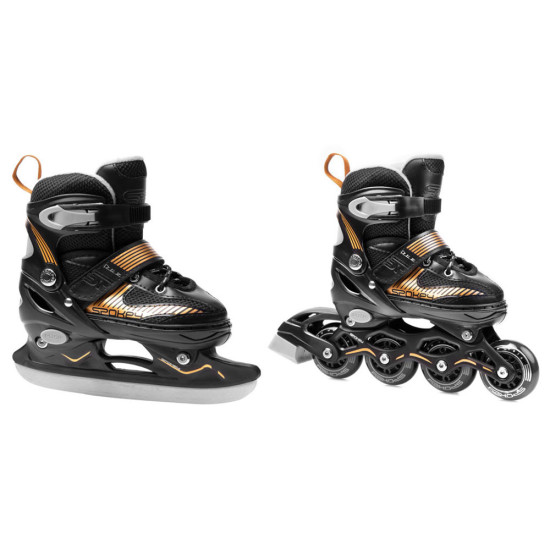 Spokey Due Πατίνια παγοπέδιλα rollers 2in1 No.30-33 Spokey Due Πατίνια παγοπέδιλα rollers 2in1 No.30-33